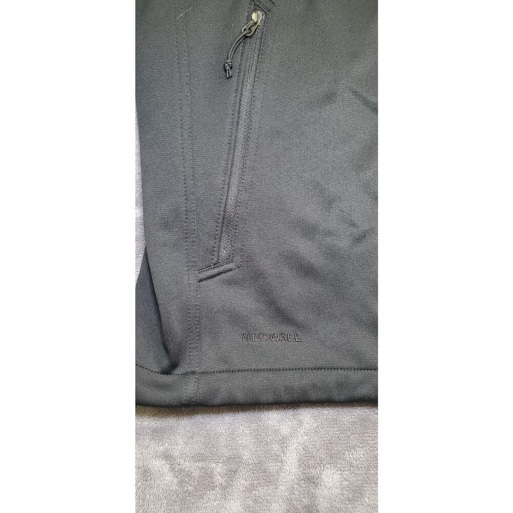 The North Face Windwall Sz M Men’s Windproof Softshell Vest Black Winter C25-35 - Picture 4 of 9